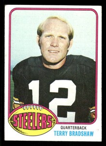 1976 Topps Terry Bradshaw Football Card #75