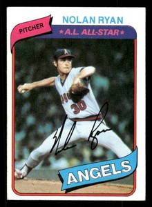 1980 Topps Nolan Ryan Baseball Card #580