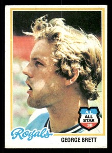 1978 Topps George Brett Baseball Card #100