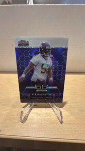 2003 finest refractor, EJ Henderson, rookie card Serial #163199