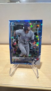 2021 Bowman chrome sapphire Austin martin rookie card
