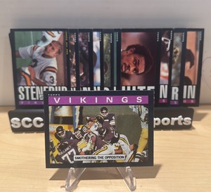 1985 Topps Minnesota Vikings team set