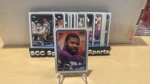 1988 Topps Minnesota Vikings team set with Hall of Fame rookie card Chris Doleman