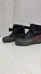 Two pair Nordic cross country ski boots