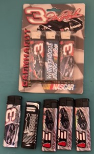 Collection of Dale Earnhardt Lighters