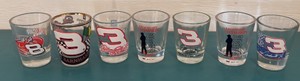 Seven Glass Earnhardt Shot Glasses
