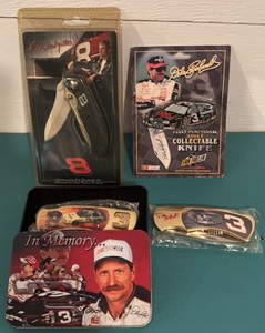 Dale Earnhardt Sr and Jr Collectible Knives