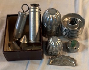 Vintage Cake Decorator, Cookie Press, Molds and more