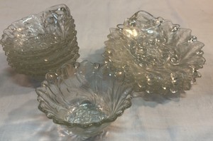 Indiana Glass Wild Rose Pattern Dishes