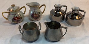Cream and Sugar sets and Decor Pieces