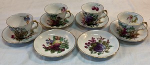 Regency Bone China Cups and Saucers