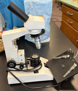 microscope, Fisher Scientific in need of repair