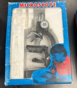 vintage microscope, MONOLUX model 6010