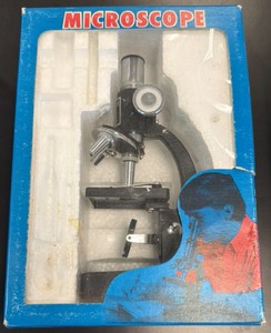 vintage microscope, MONOLUX model 6010