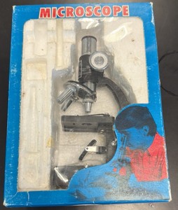 vintage microscope, MONOLUX model 6010