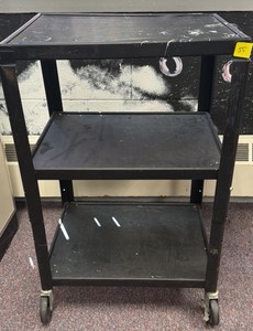 Rolling cart two shelves