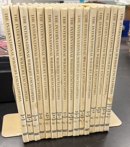 The International Wildlife Encyclopedia, missing a couple volumes, 16 volumes included