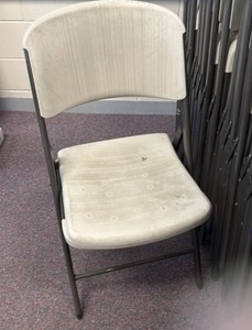 Lifetime folding chairs, 22 in a lot