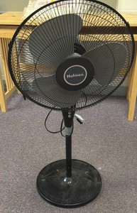 Black fan by Holmes