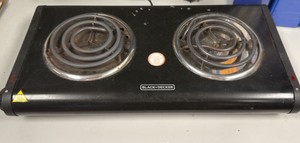 Black & Decker two burner