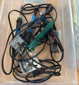 tote of wood burners