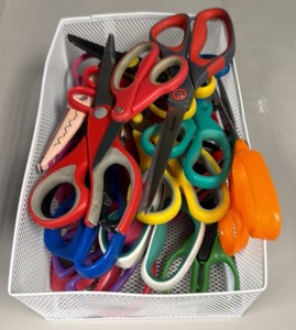 A lot of scissors