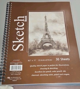 box of sketchbooks