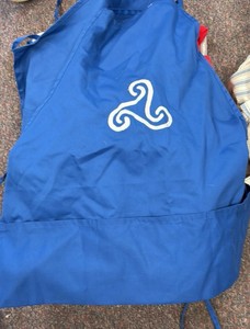 Bucket of aprons