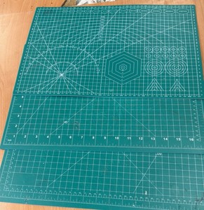 pattern boards, 3 in lot