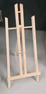 box of wooden easels