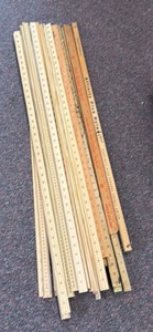 yardsticks - 29 in lot