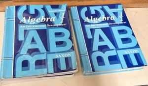 Algebra 1 - 23 student books, one teacher book