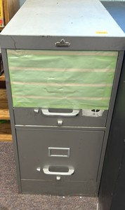 two drawer filing cabinet
