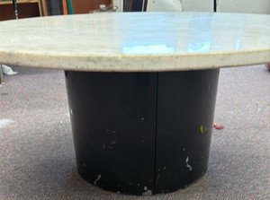 marble table