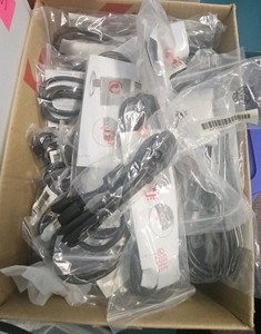 Assortment of computer cables