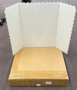 box of brand new trifold
