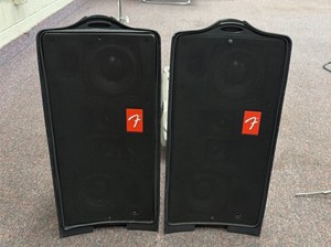 two speakers, unable to test, no chords