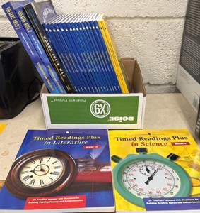 Timed Reading in Literature, Timed Reading in Science