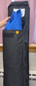 10 x 10 canopy, Blue topper does have watershed logo on top