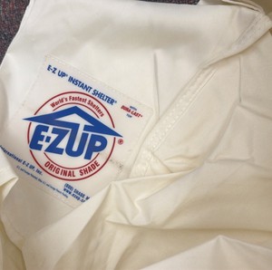 EZ Up canopy - white