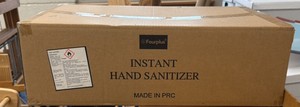brand new box of instant hand sanitizer
