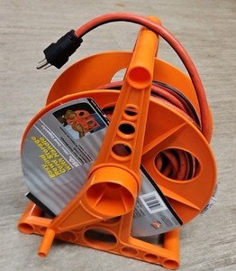 150 ft easy rewind cord storage with handle