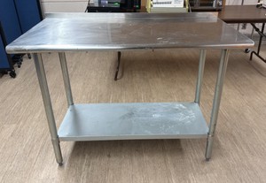 stainless steel table