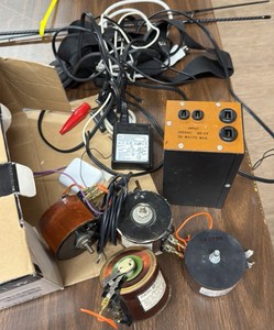 box of electrical components