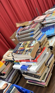 lot of any 50 books from table