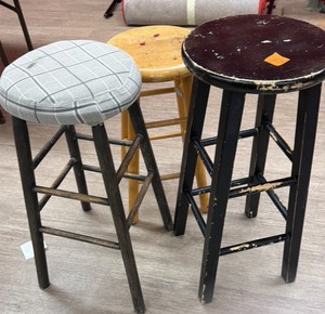 three stools
