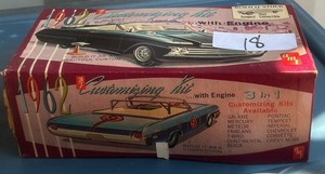 Vintage 1962 AMT Buick Electra 225 Convertible 3-in-1 Kit Box