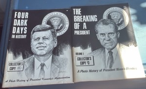 Lot of 2 Vintage Presidential History Magazines (JFK & Nixon)