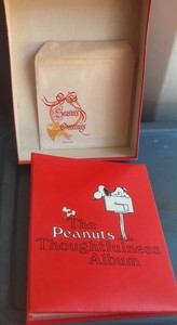 Vintage Peanuts Snoopy Character Photo Album in Original Box