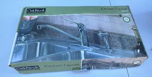 Oakbrook collection kitchen faucet chrome